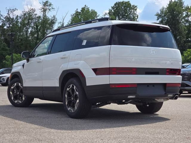 2026 Serenity White Hyundai Santa Fe SEL AWD SUV