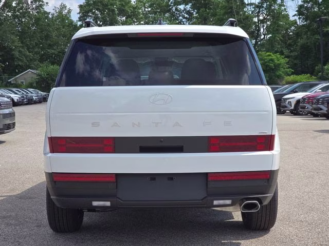 2026 Serenity White Hyundai Santa Fe SEL AWD SUV