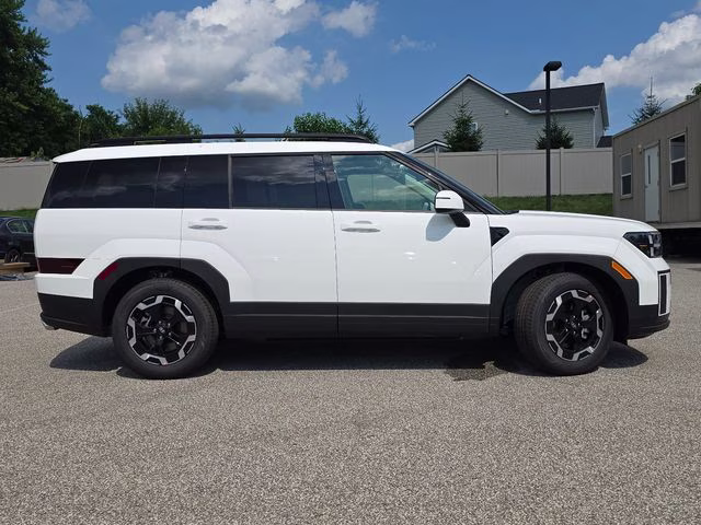 2026 Serenity White Hyundai Santa Fe SEL AWD SUV