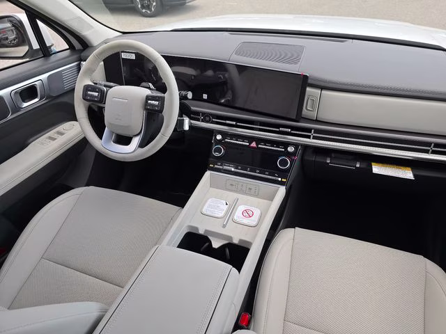 2026 Serenity White Hyundai Santa Fe SEL AWD SUV
