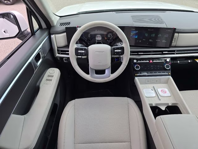 2026 Serenity White Hyundai Santa Fe SEL AWD SUV