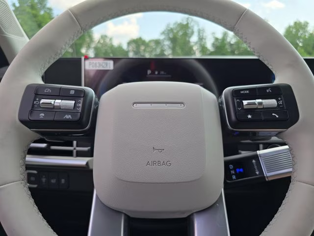 2026 Serenity White Hyundai Santa Fe SEL AWD SUV