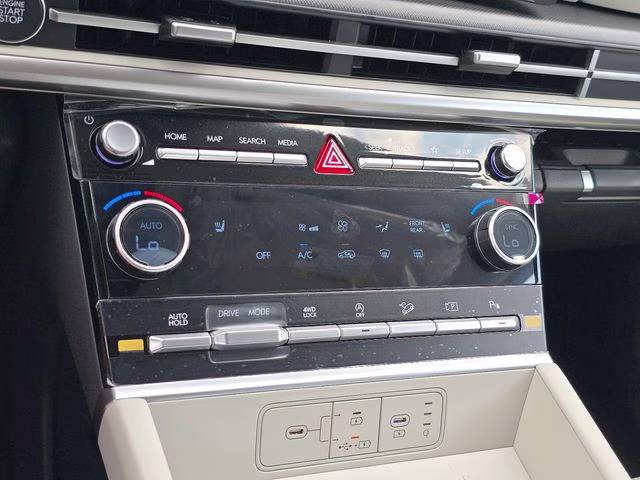 2026 Serenity White Hyundai Santa Fe SEL AWD SUV
