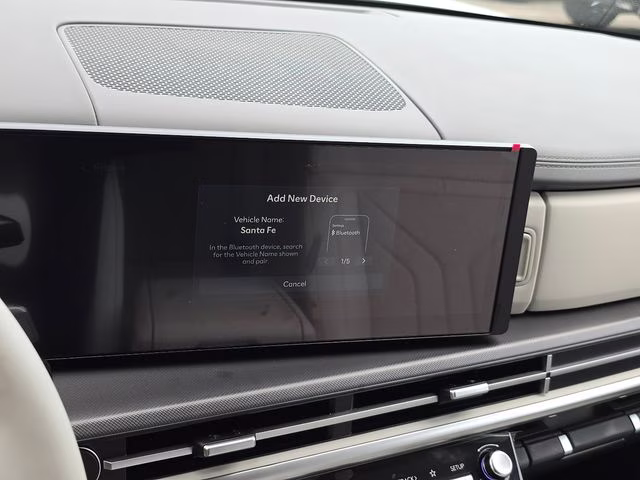 2026 Serenity White Hyundai Santa Fe SEL AWD SUV
