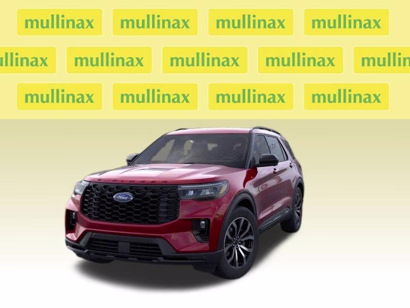 2026 Red Metallic Ford Explorer ST-Line RWD SUV
