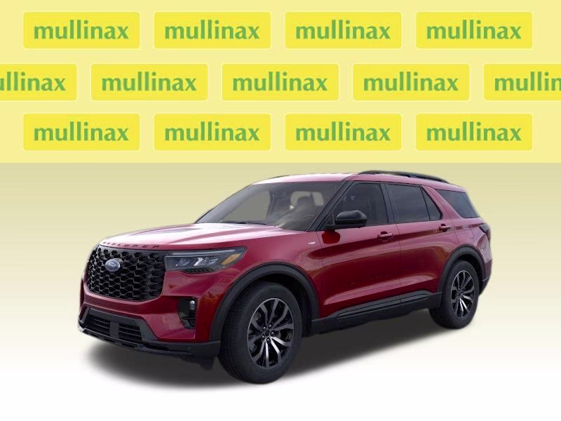 2026 Red Metallic Ford Explorer ST-Line RWD SUV
