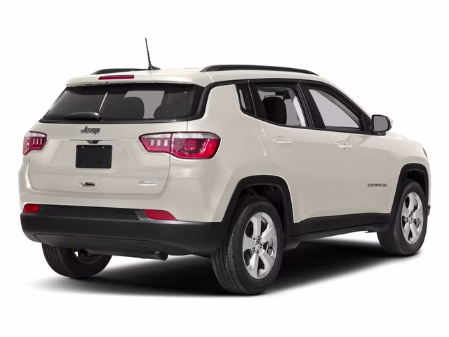 2017 White Clearcoat Jeep Compass Latitude 4X4 SUV