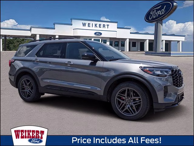 2026 Carbonized Gray Metallic Ford Explorer ST RWD SUV