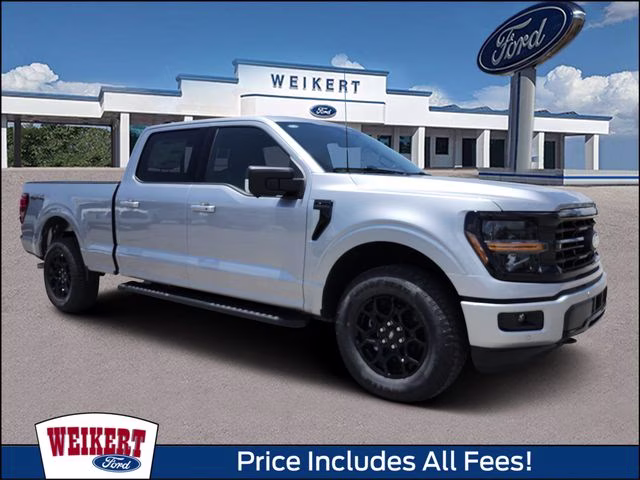 2026 Iconic Silver Metallic Ford F-150 XLT 4X4 Truck