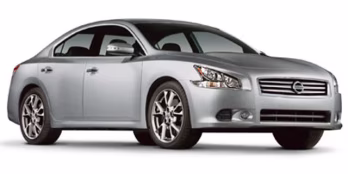 2012 Maroon Nissan Maxima 3.5 SV FWD Sedan