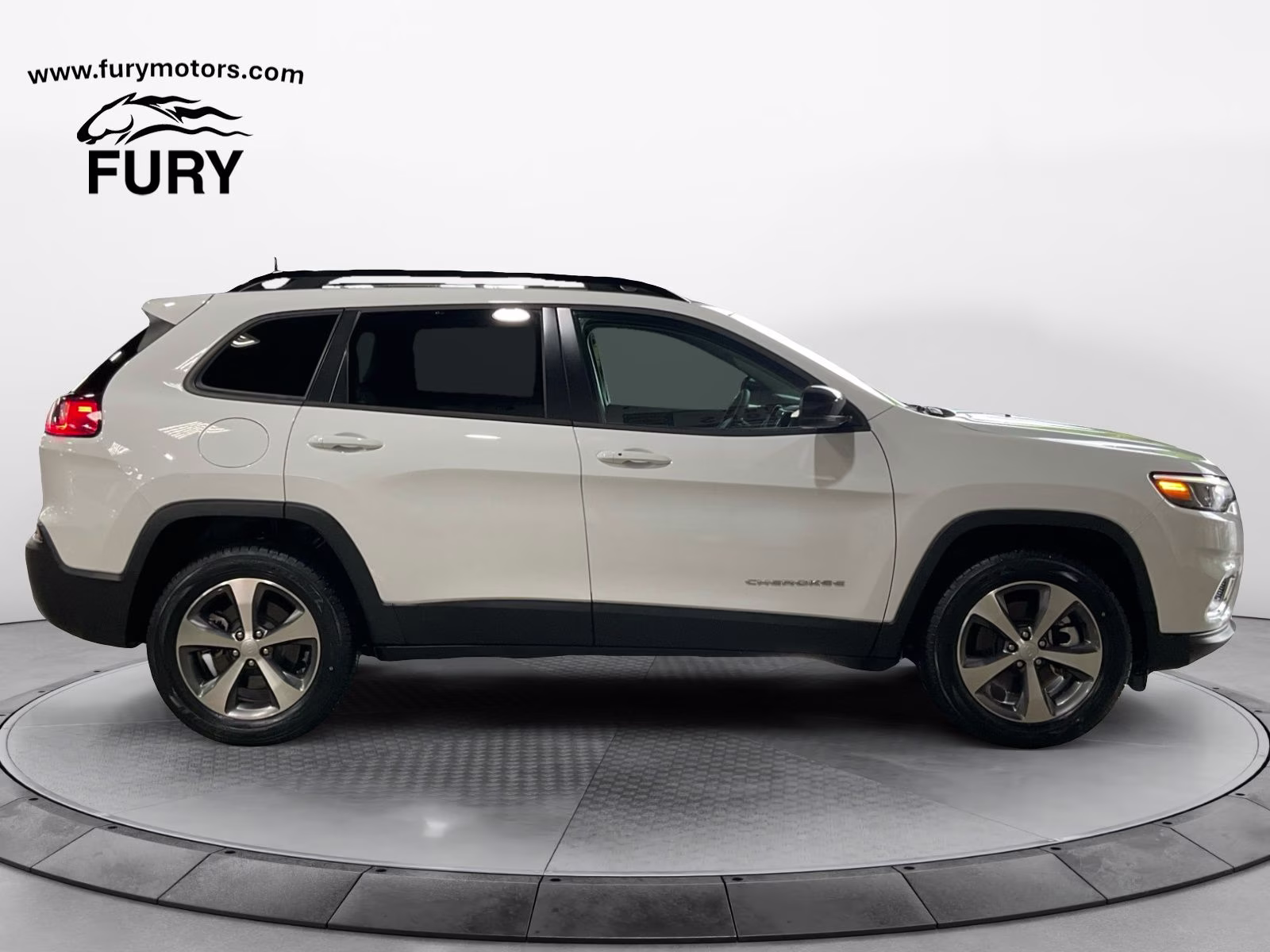 2022 Bright White Clearcoat Jeep Cherokee Limited 4X4 SUV