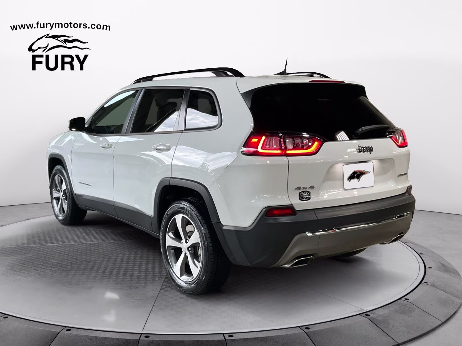 2022 Bright White Clearcoat Jeep Cherokee Limited 4X4 SUV