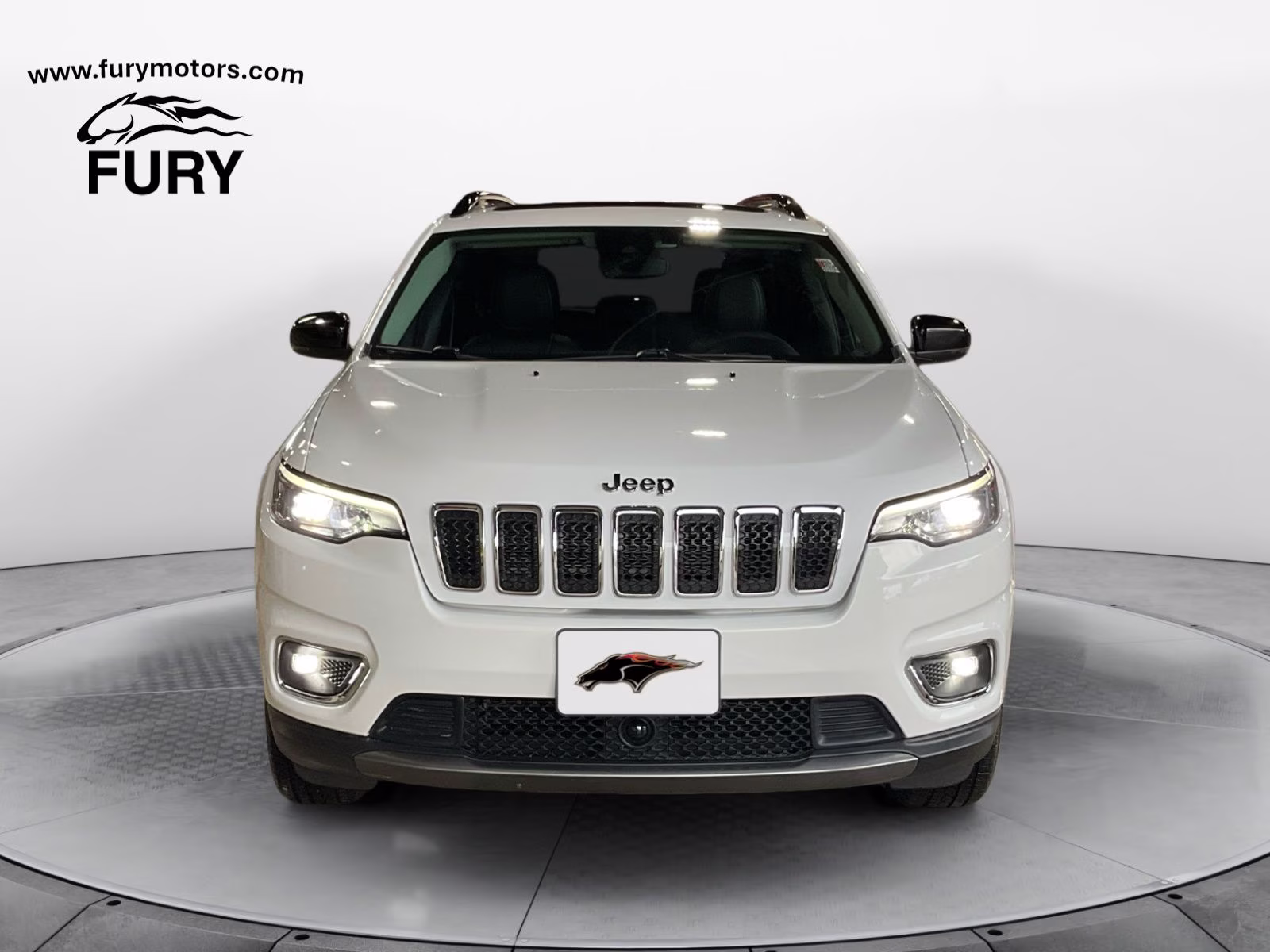 2022 Bright White Clearcoat Jeep Cherokee Limited 4X4 SUV