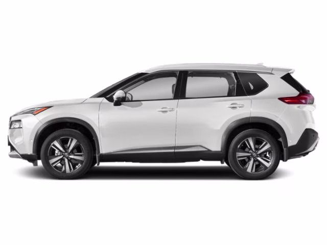 2023 Pearl White Tricoat Nissan Rogue Platinum FWD