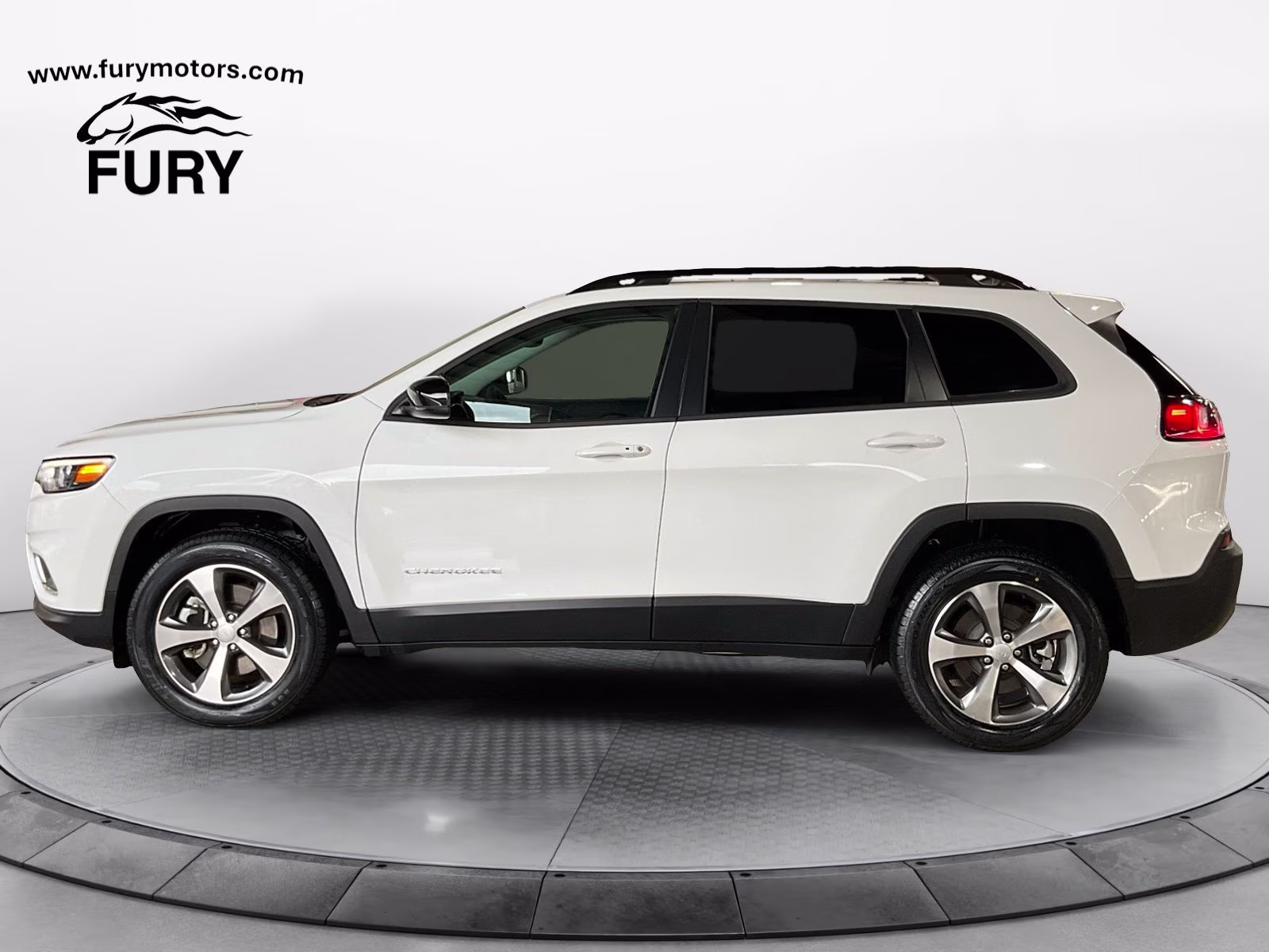 2022 Bright White Clearcoat Jeep Cherokee Limited 4X4 SUV