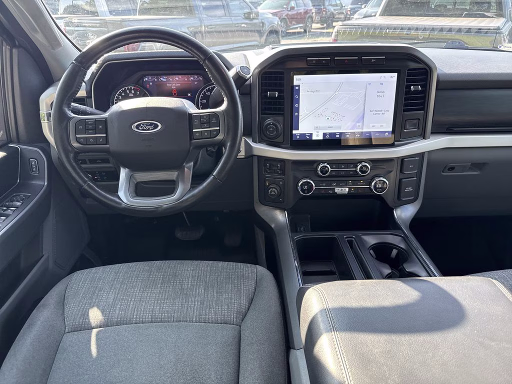 2021 Space White Metallic Ford F-150 XLT 4X4 Truck
