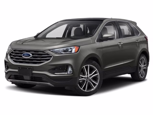 2019 Sea Green Ford Edge SEL AWD SUV