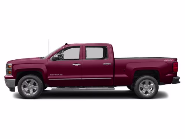 2015 Deep Ruby Metallic Chevrolet Silverado 1500 High Country 4X4 Truck