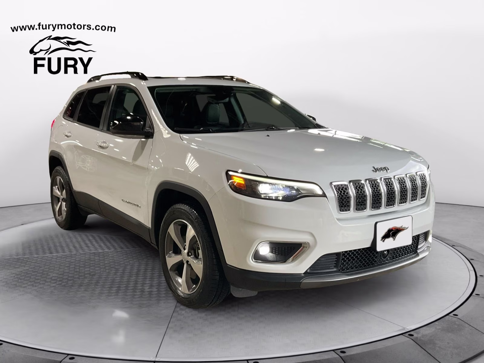 2022 Bright White Clearcoat Jeep Cherokee Limited 4X4 SUV