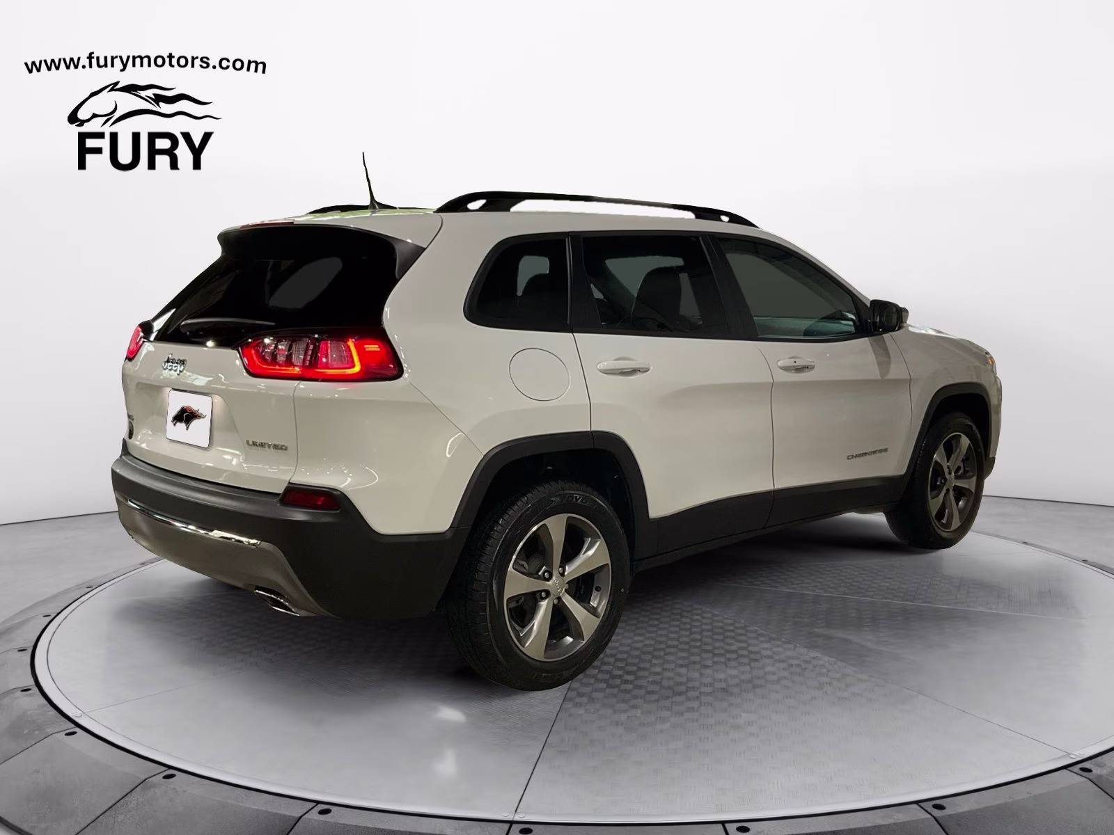 2022 Bright White Clearcoat Jeep Cherokee Limited 4X4 SUV