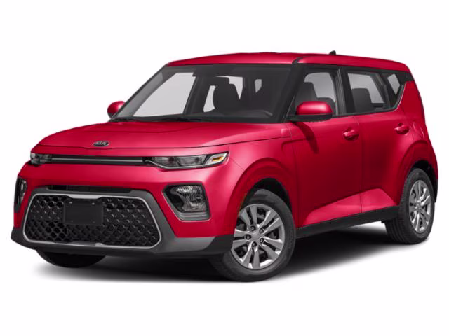 2020 Inferno Red Kia Soul S FWD Hatchback