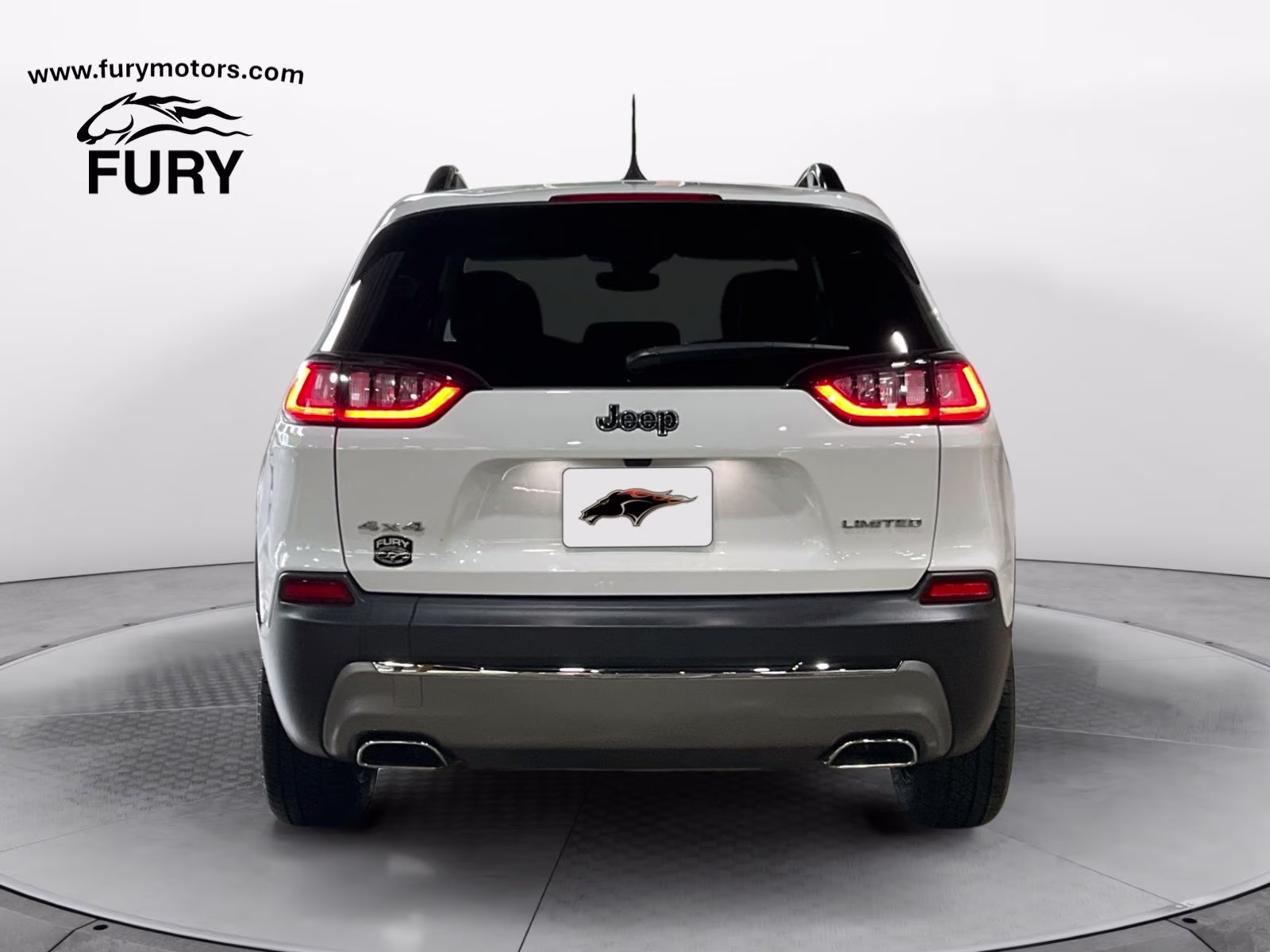 2022 Bright White Clearcoat Jeep Cherokee Limited 4X4 SUV