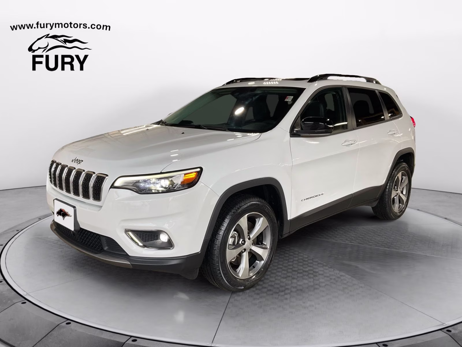 2022 Bright White Clearcoat Jeep Cherokee Limited 4X4 SUV