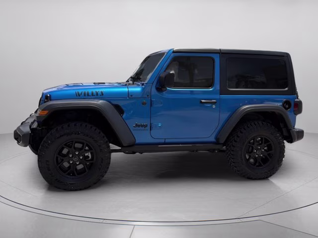 2026 Hydro Blue Pearlcoat Jeep Wrangler Willys 4X4 Convertible