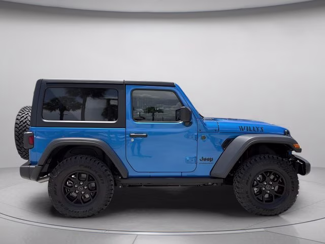 2026 Hydro Blue Pearlcoat Jeep Wrangler Willys 4X4 Convertible