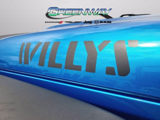 2026 Hydro Blue Pearlcoat Jeep Wrangler Willys 4X4 Convertible