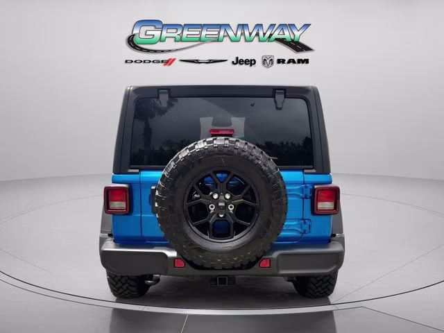 2026 Hydro Blue Pearlcoat Jeep Wrangler Willys 4X4 Convertible