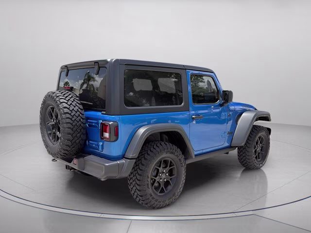 2026 Hydro Blue Pearlcoat Jeep Wrangler Willys 4X4 Convertible