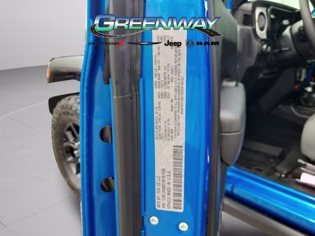 2026 Hydro Blue Pearlcoat Jeep Wrangler Willys 4X4 Convertible