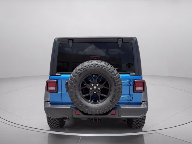 2026 Hydro Blue Pearlcoat Jeep Wrangler Willys 4X4 Convertible