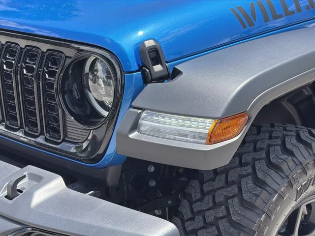 2026 Hydro Blue Pearlcoat Jeep Wrangler Willys 4X4 Convertible
