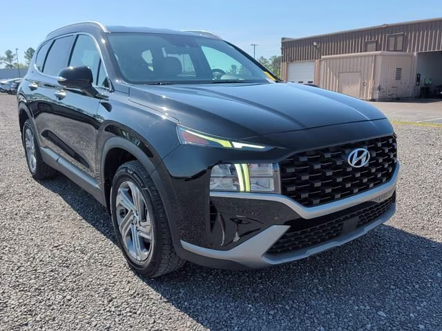 2023 Twilight Black Hyundai Santa Fe SEL FWD SUV