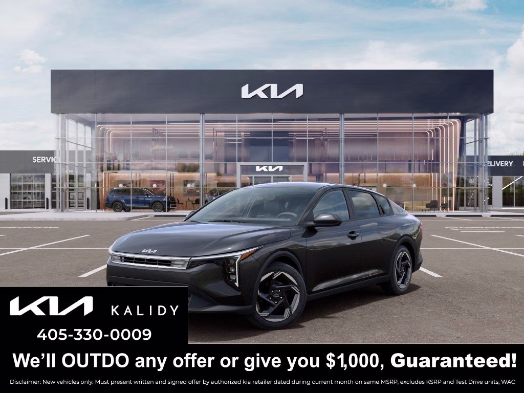 2026 Interstellar Gray Kia K4 EX FWD Sedan