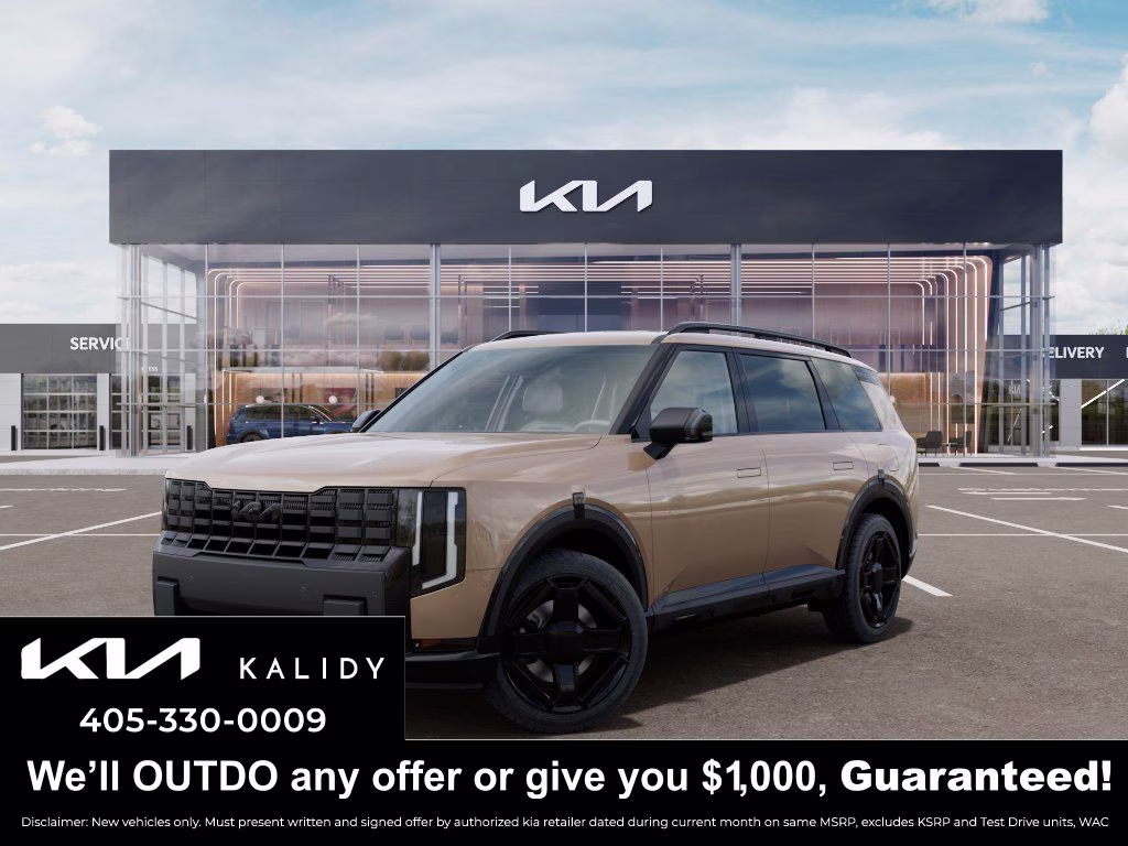 2027 Terrain Brown Kia Telluride X-Line EX AWD SUV