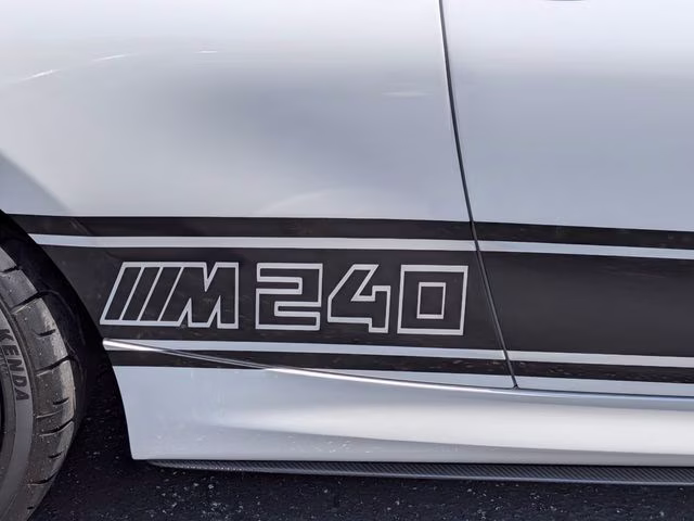 2019 Mineral White Metallic BMW 2 Series M240i RWD Coupe