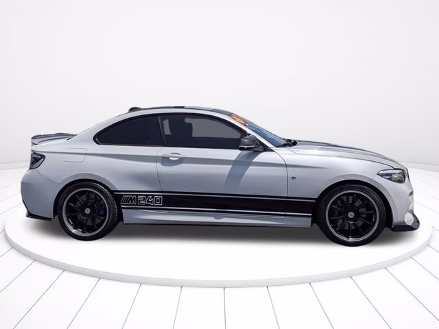 2019 Mineral White Metallic BMW 2 Series M240i RWD Coupe