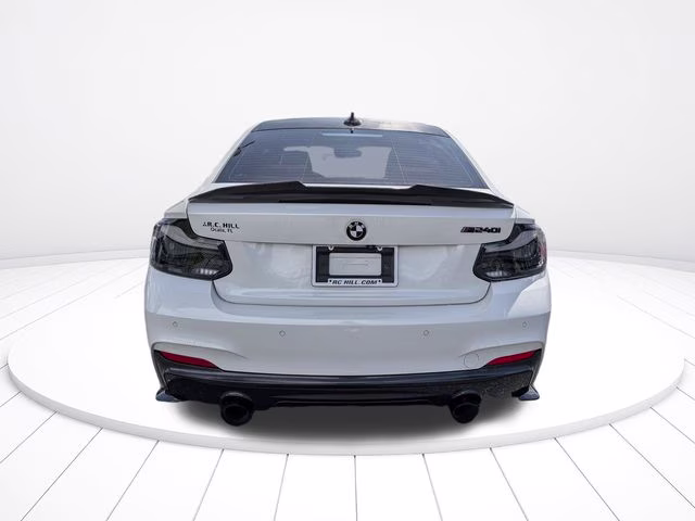 2019 Mineral White Metallic BMW 2 Series M240i RWD Coupe