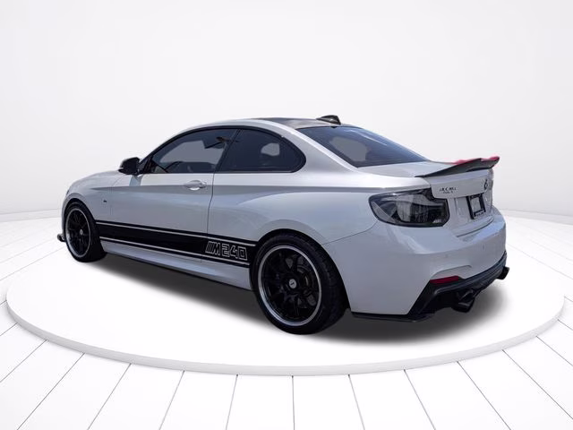 2019 Mineral White Metallic BMW 2 Series M240i RWD Coupe