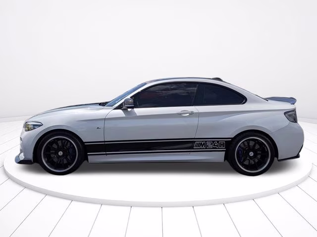 2019 Mineral White Metallic BMW 2 Series M240i RWD Coupe