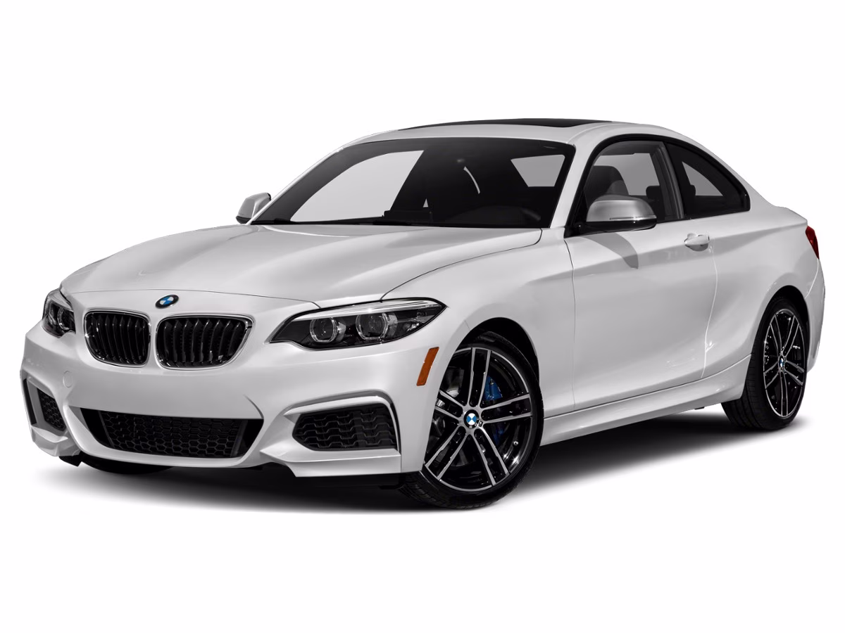 2019 Mineral White Metallic BMW 2 Series M240i RWD Coupe