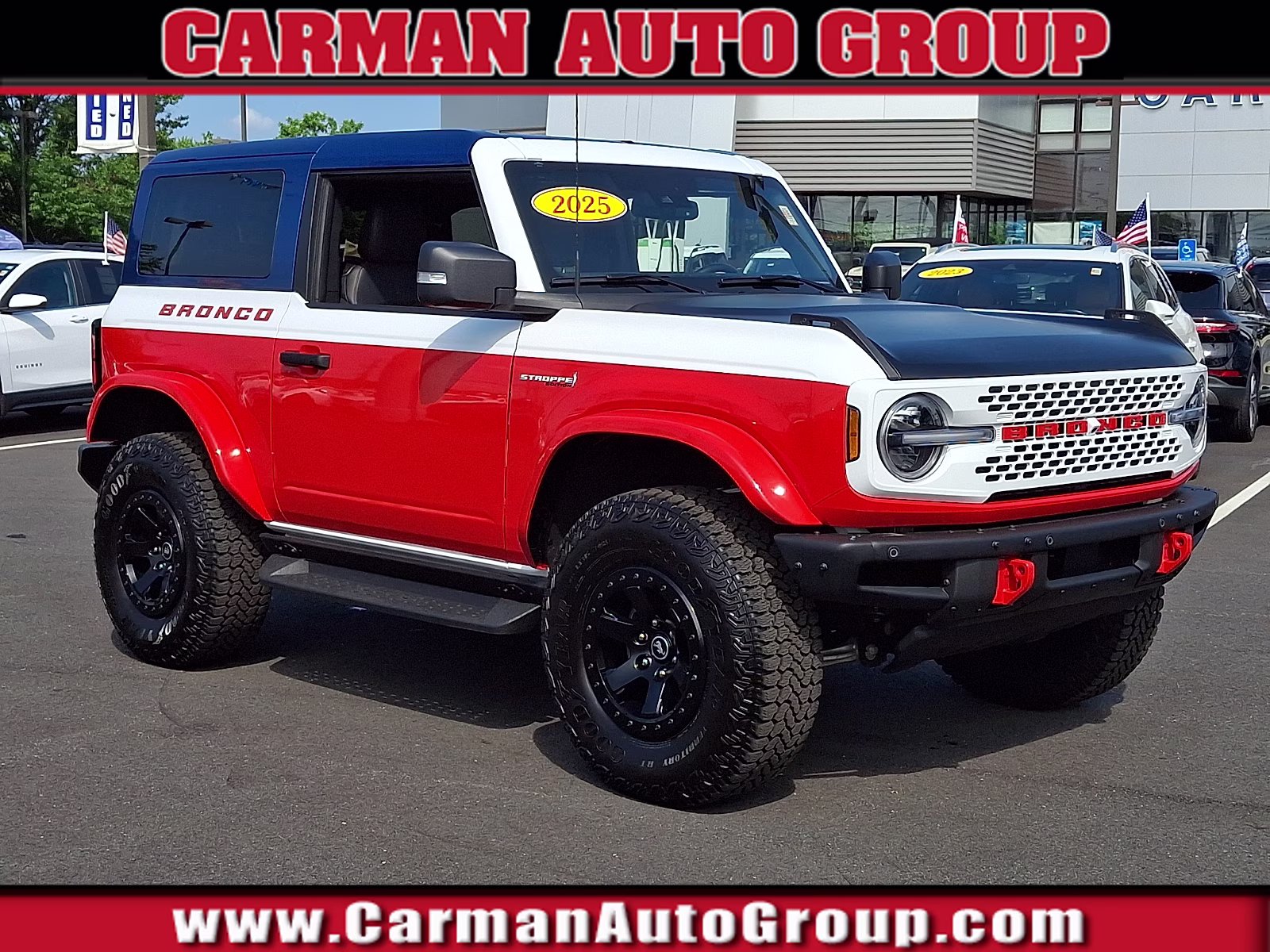 2025 Oxford White - YZ Ford Bronco Stroppe Edition 4X4