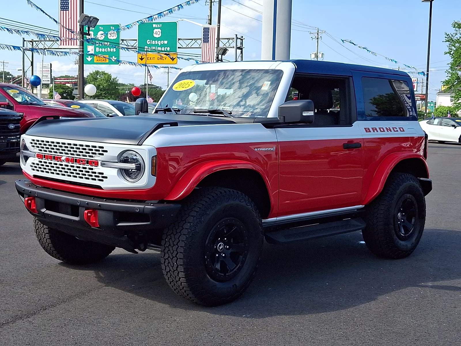 2025 Oxford White - YZ Ford Bronco Stroppe Edition 4X4