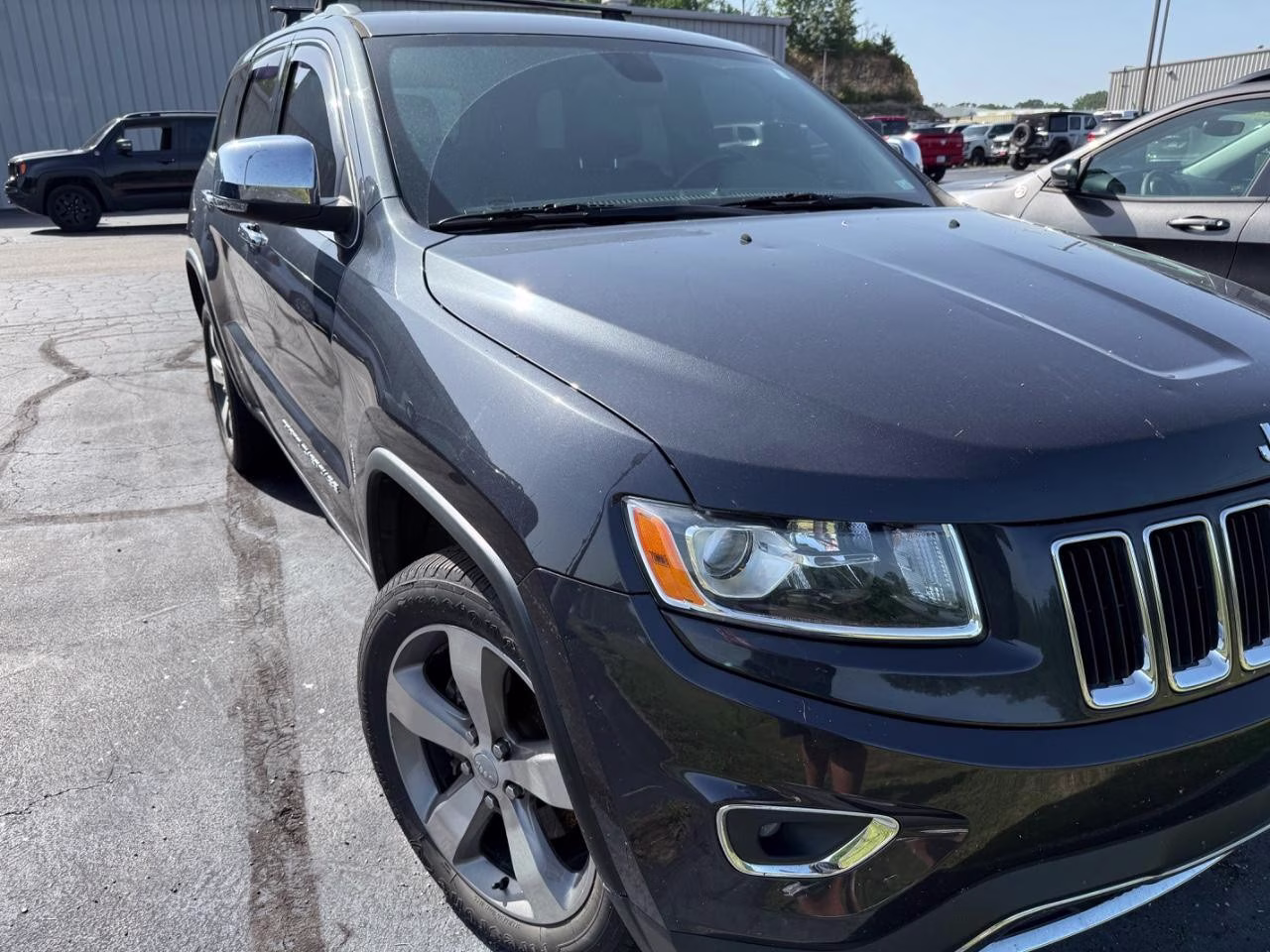 2015 GREY Jeep Grand Cherokee Limited 4X4 SUV