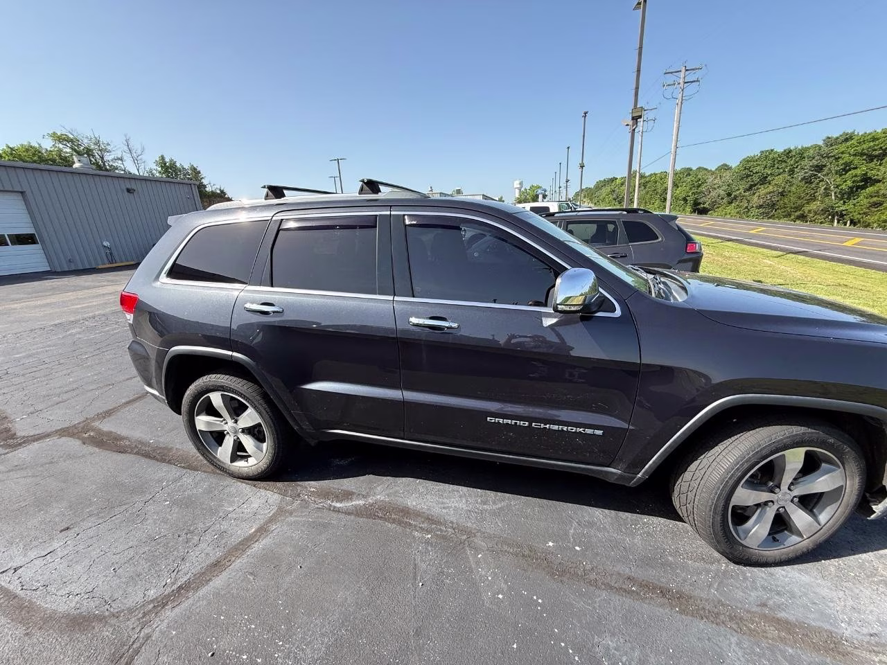 2015 GREY Jeep Grand Cherokee Limited 4X4 SUV