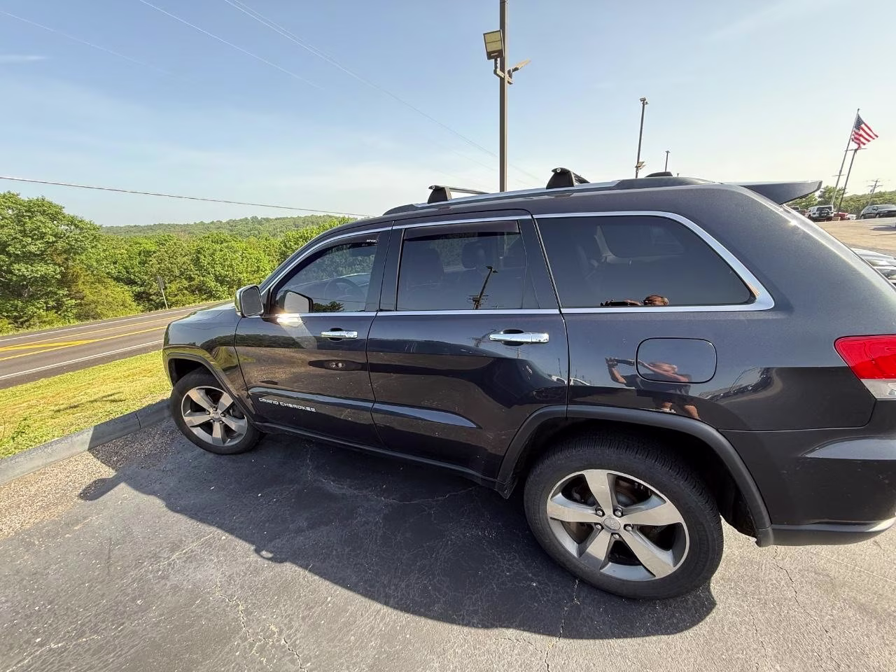 2015 GREY Jeep Grand Cherokee Limited 4X4 SUV