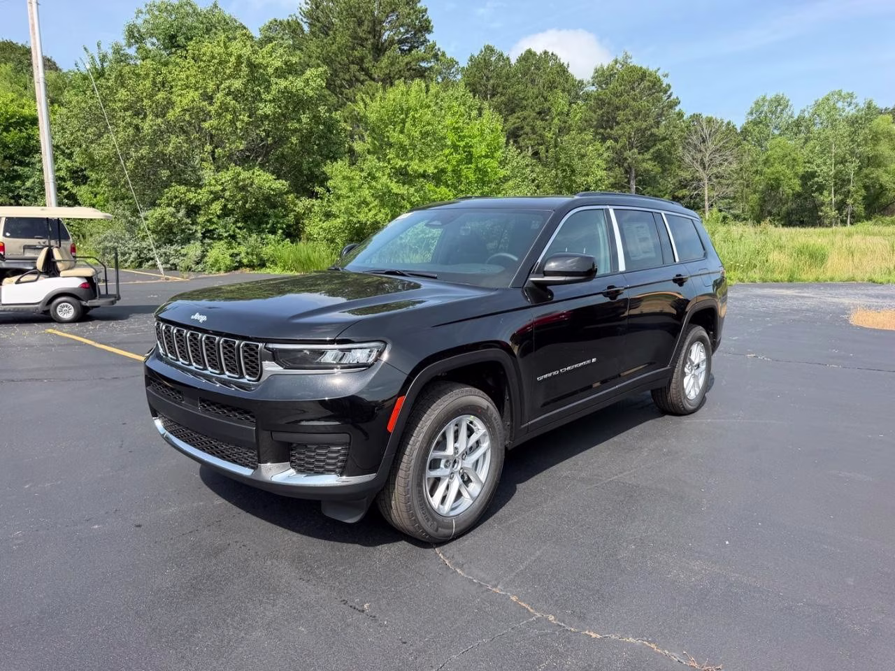 2026 Diamond Black Crystal Pearlcoat Jeep Grand Cherokee L Laredo X 4X4 SUV